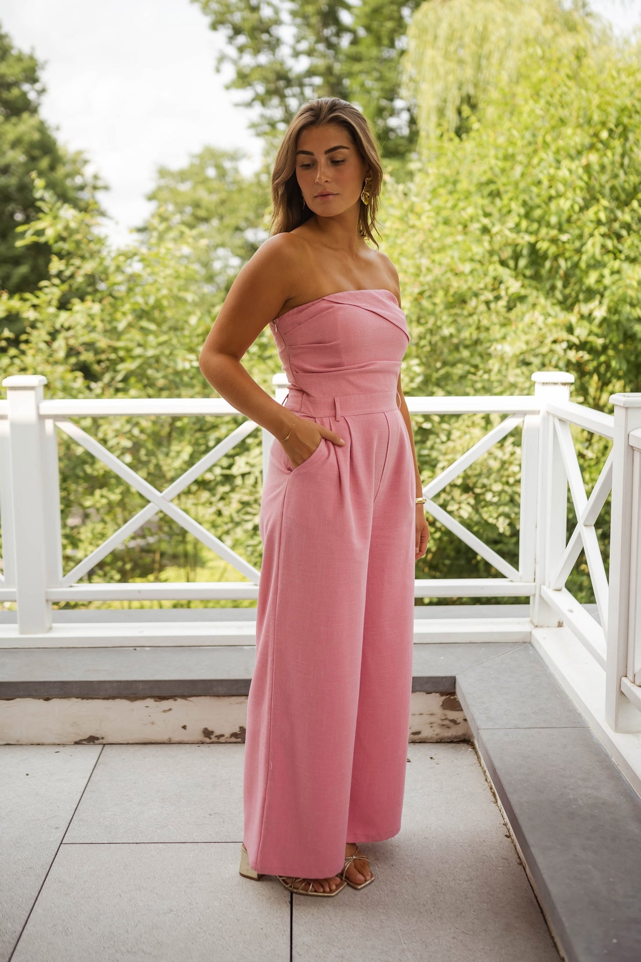 Pink Maina Jumpsuit