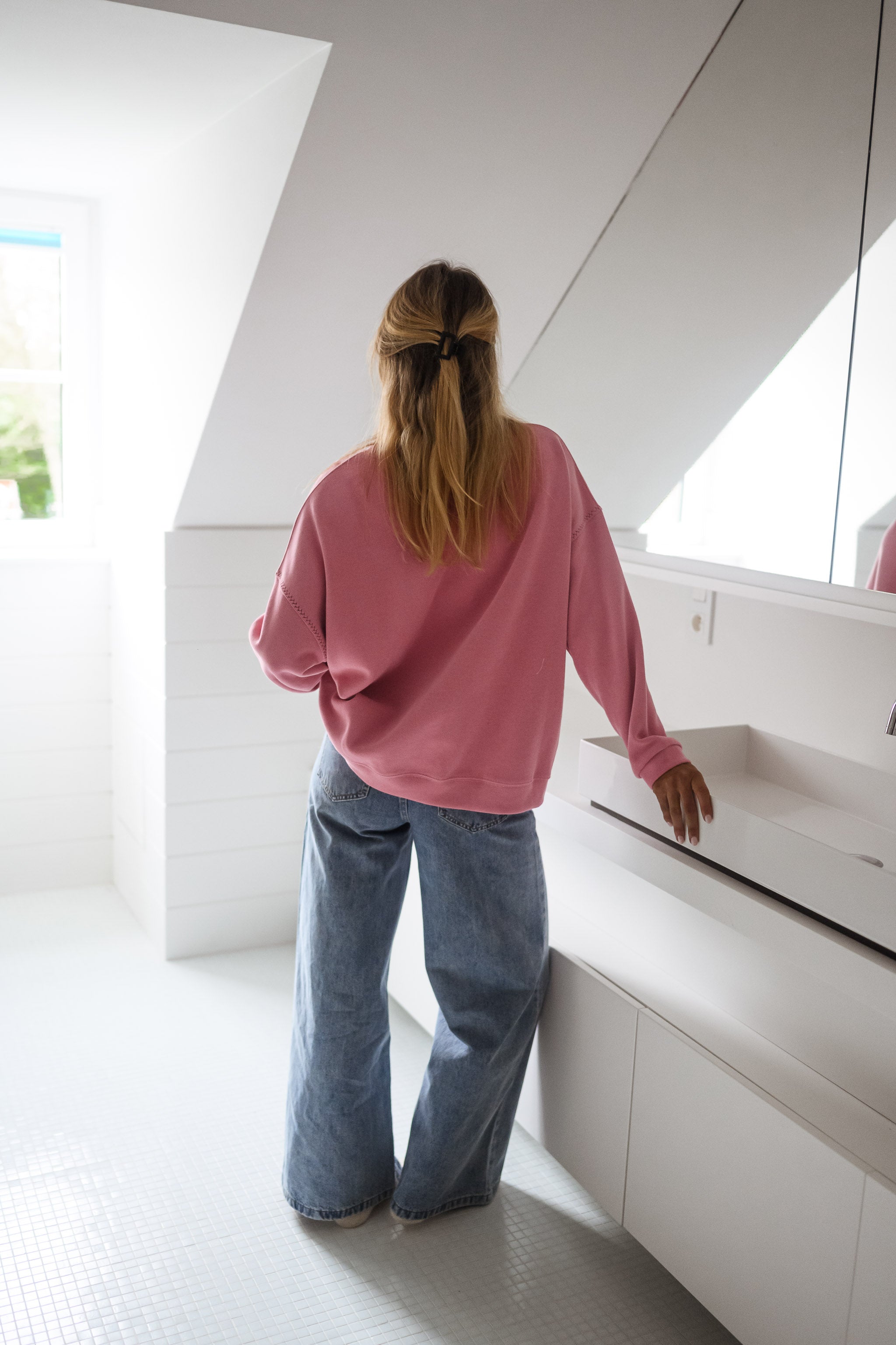 Pink Seattle Sweater