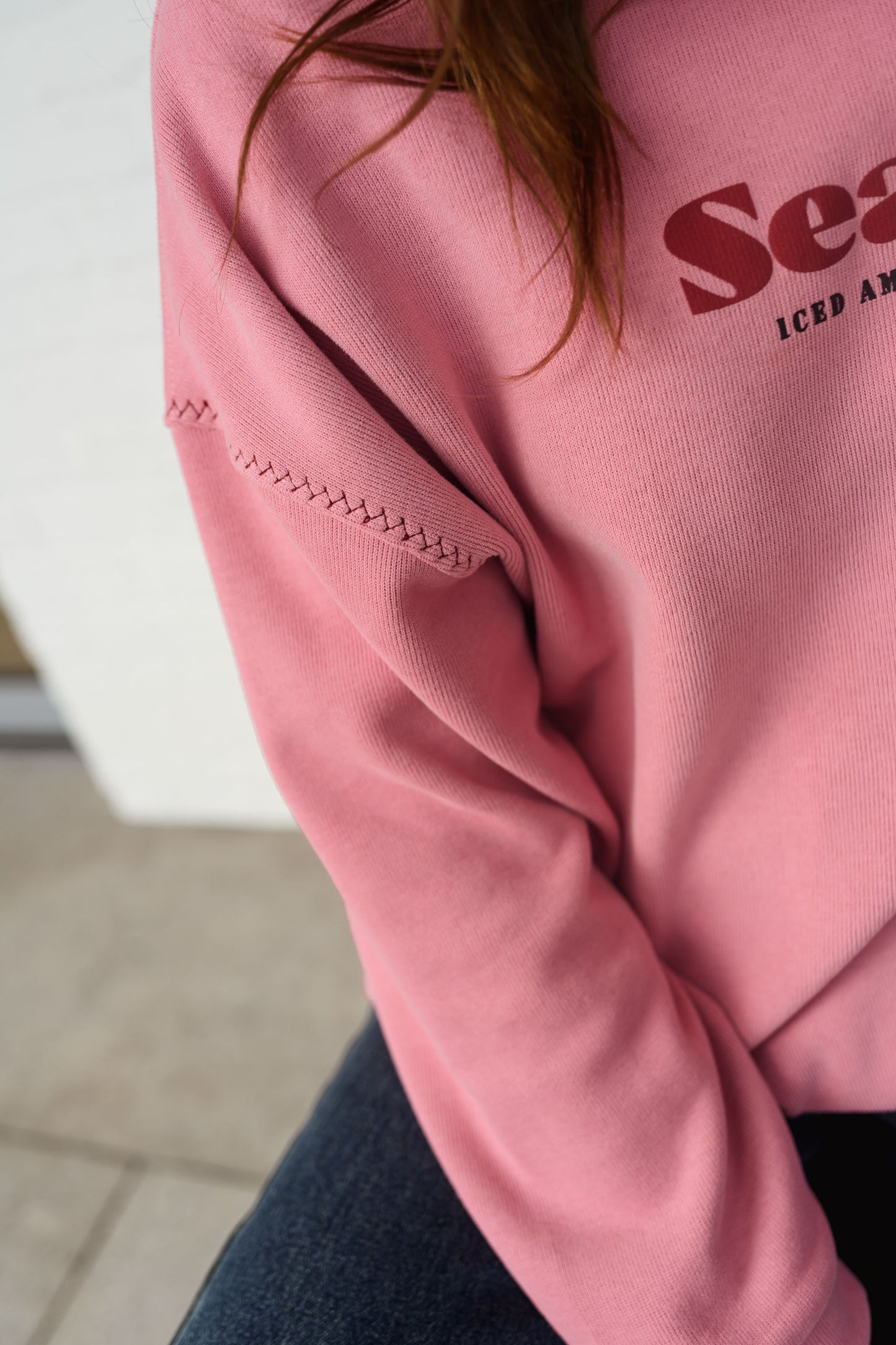 Pink Seattle Sweater
