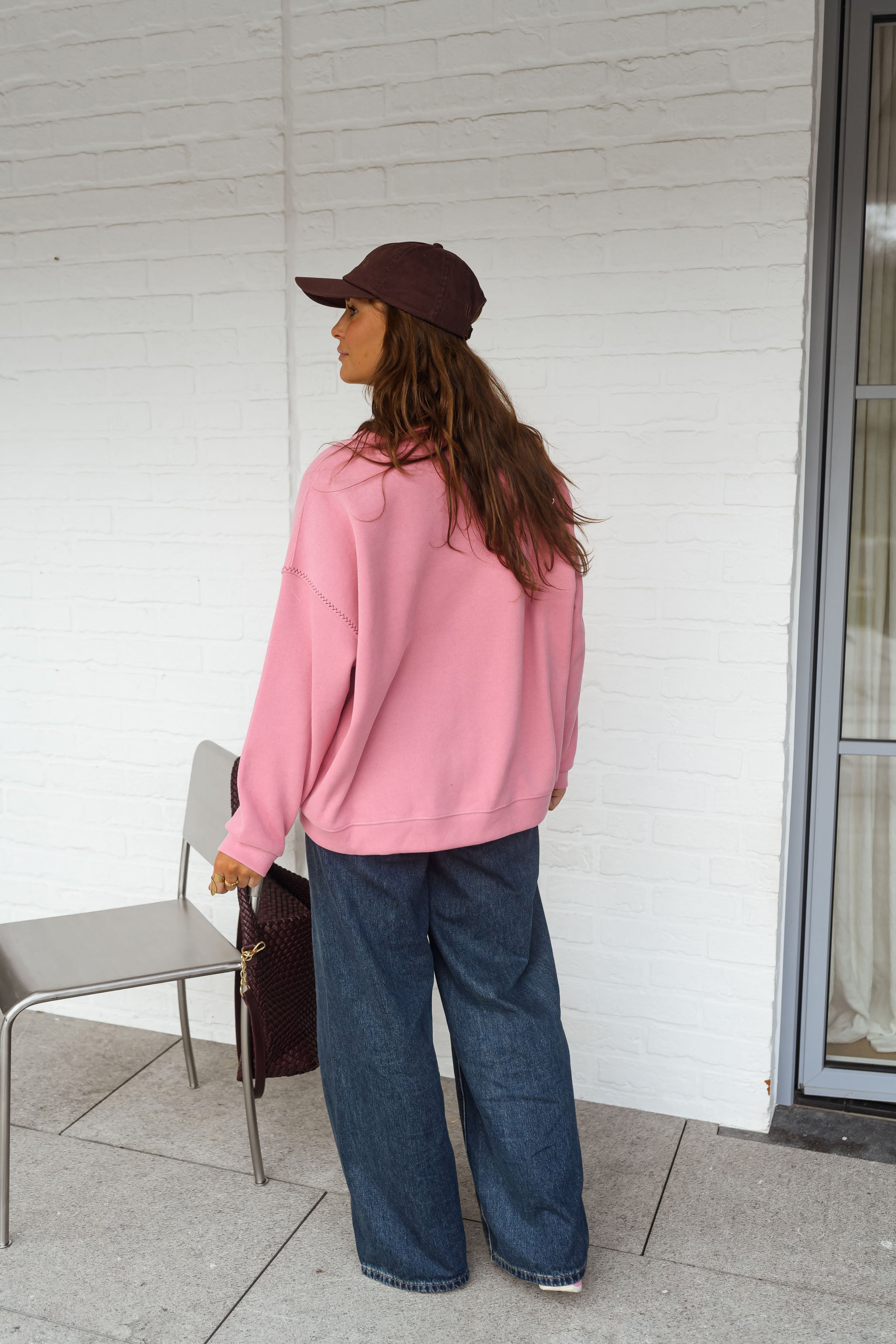 Pink Seattle Sweater