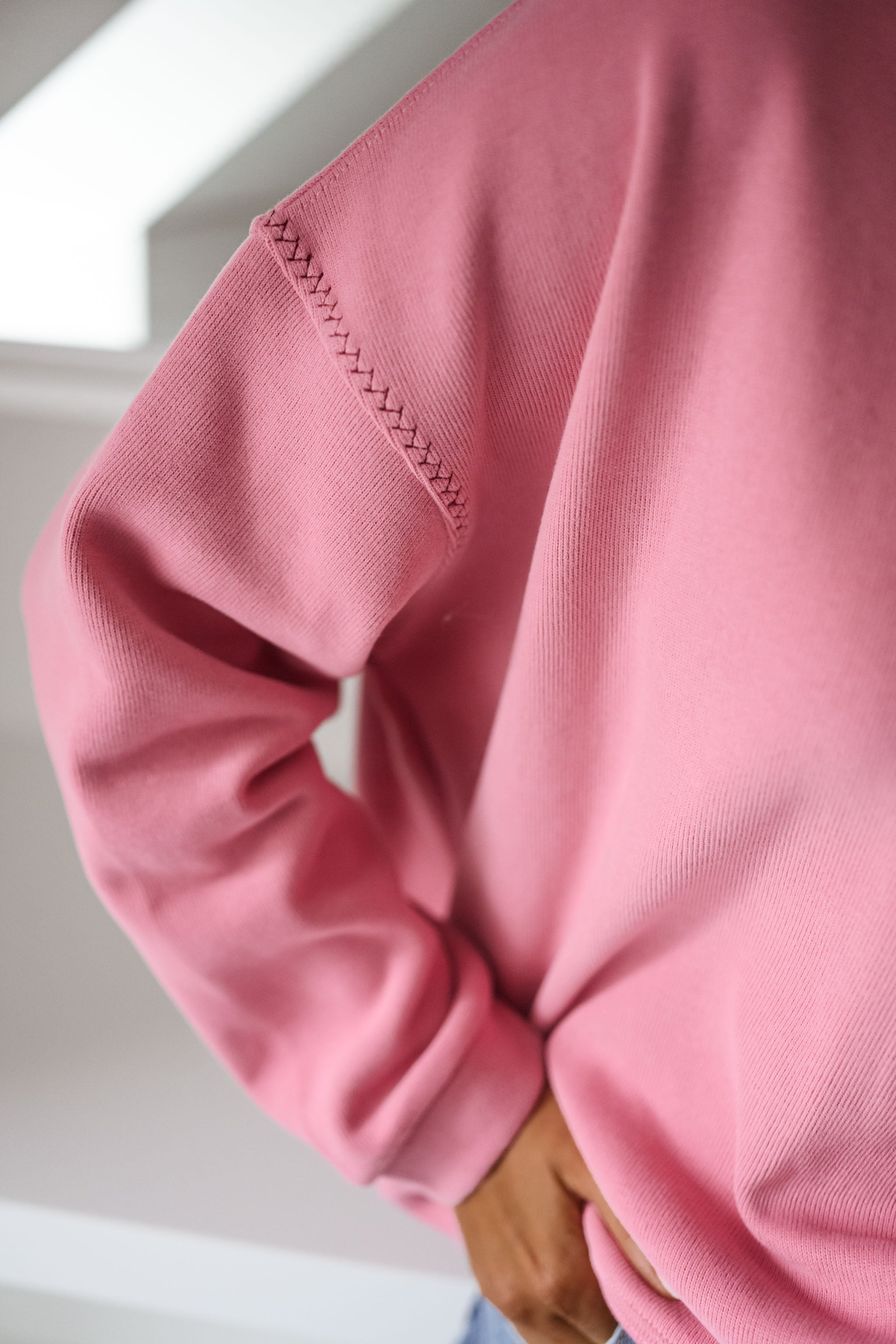 Pink Seattle Sweater