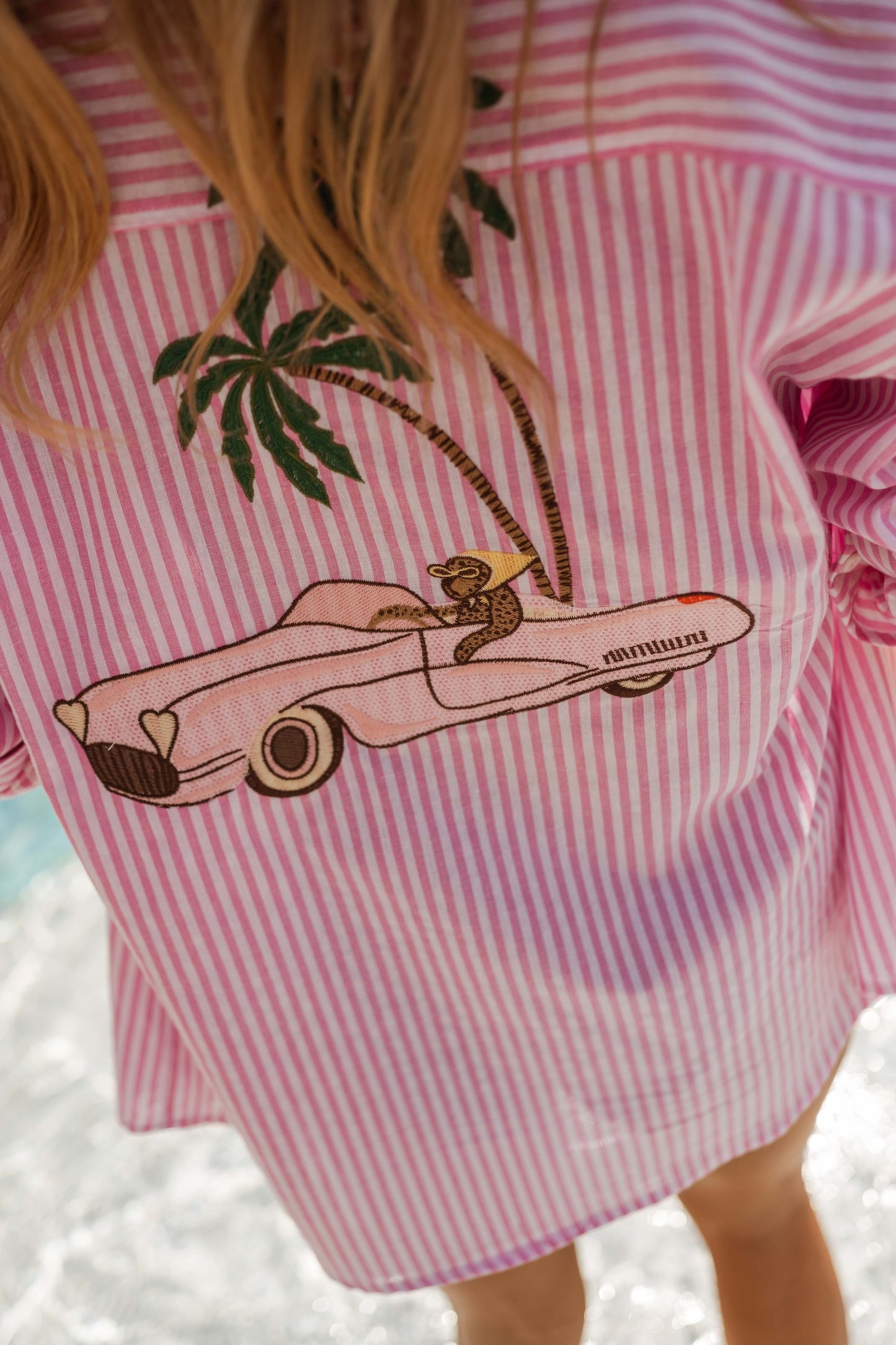 Pink Striped Umay Shirt