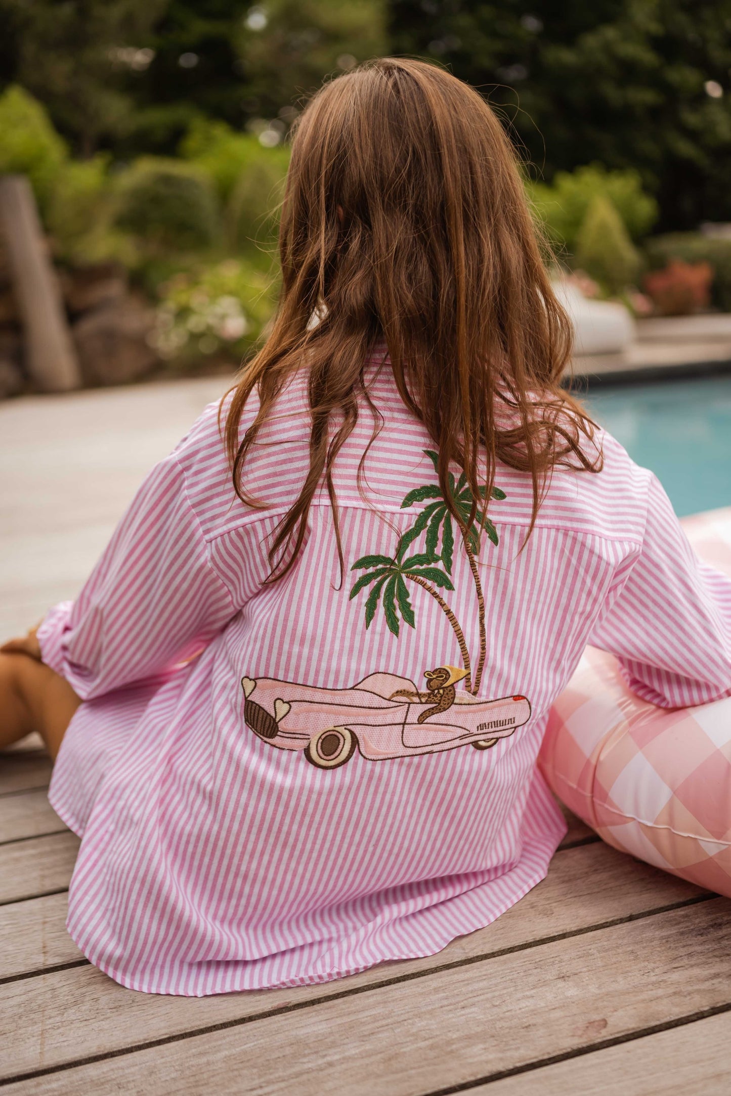 Pink Striped Umay Shirt