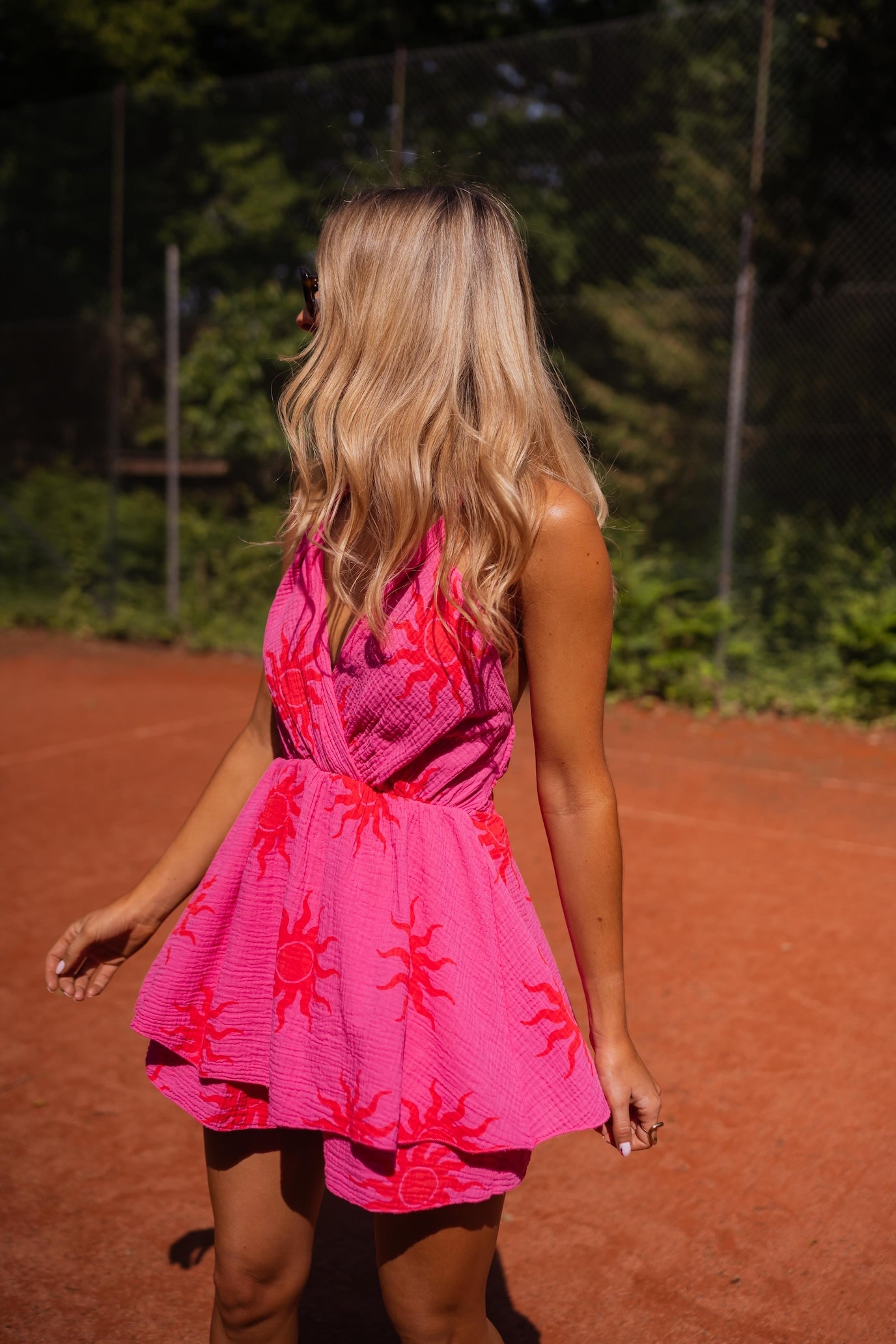 Pink Sunny Romper