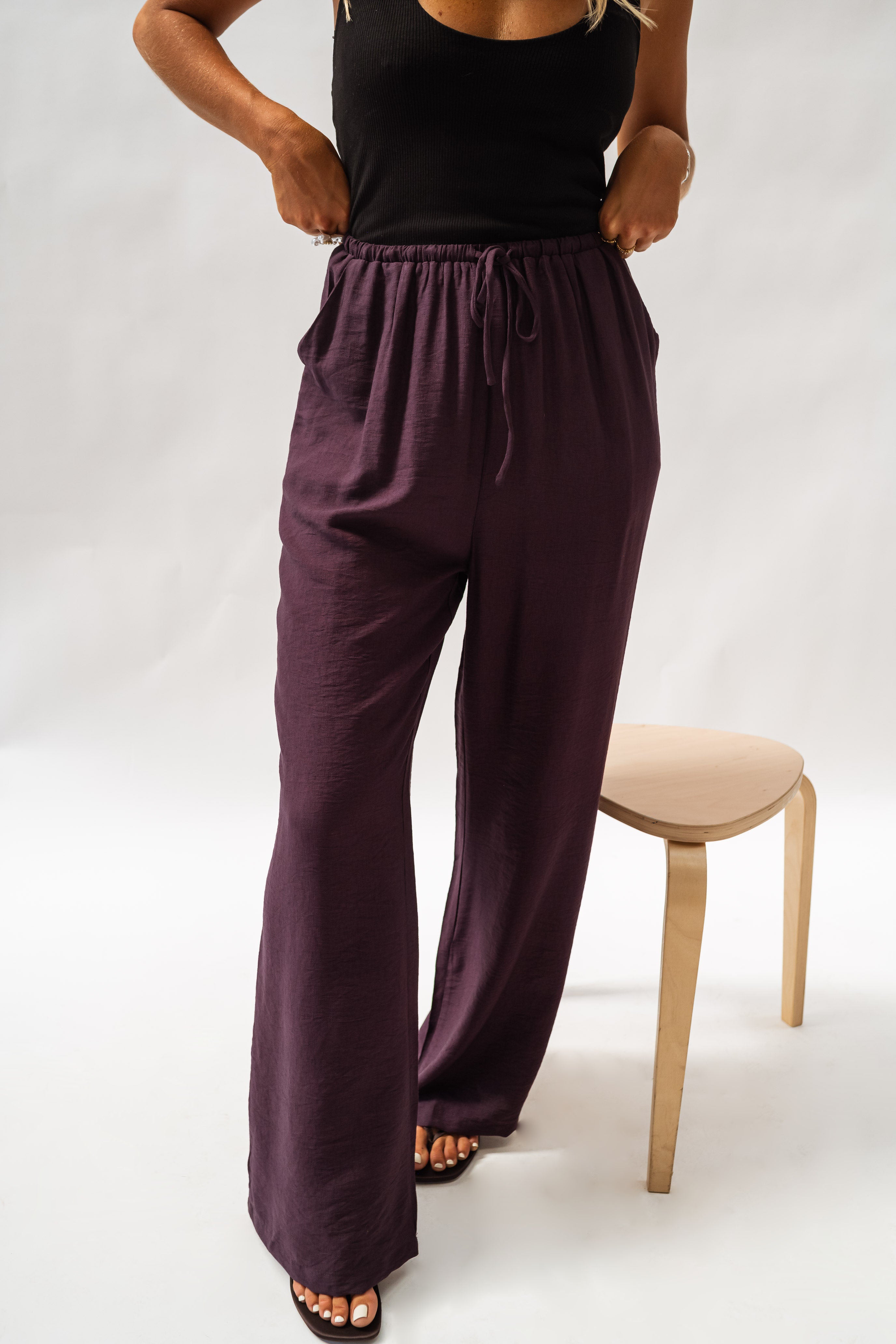 Purple Chase Pants