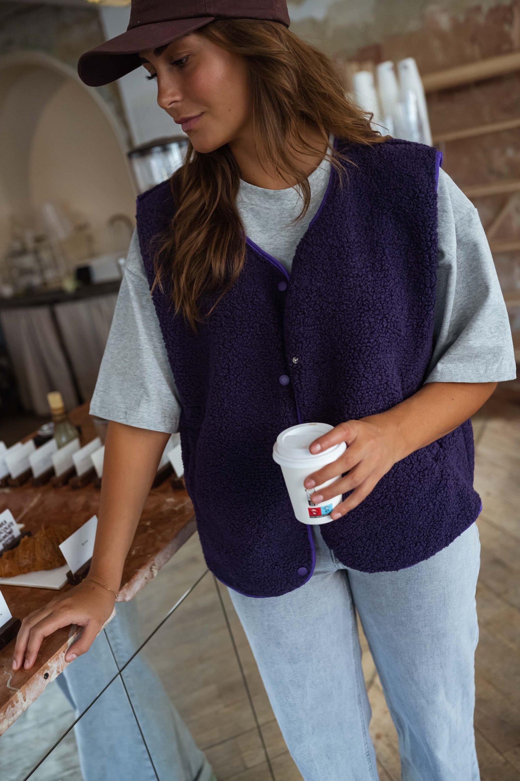 Purple Kara Vest