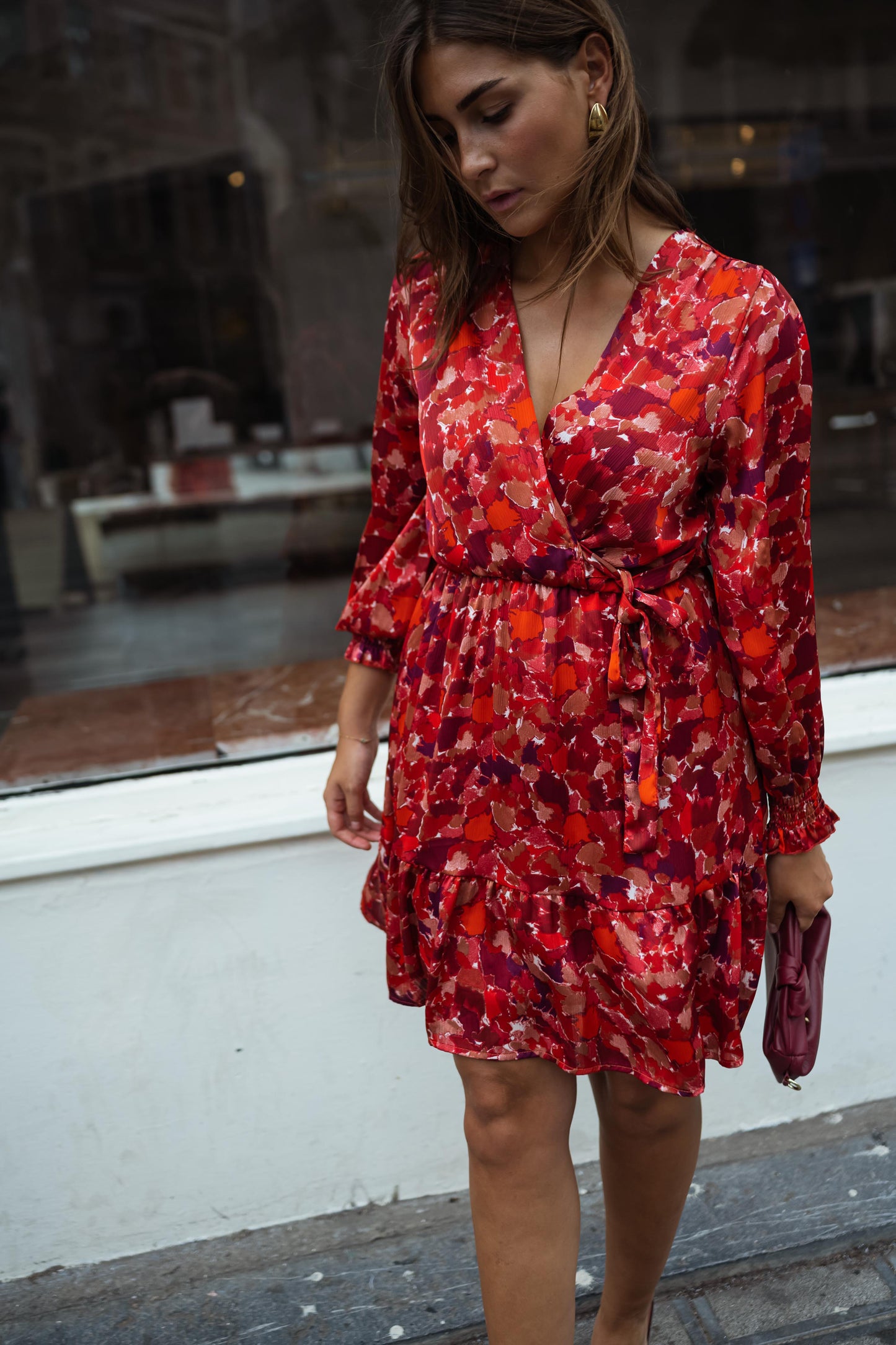 Red Basha Dress