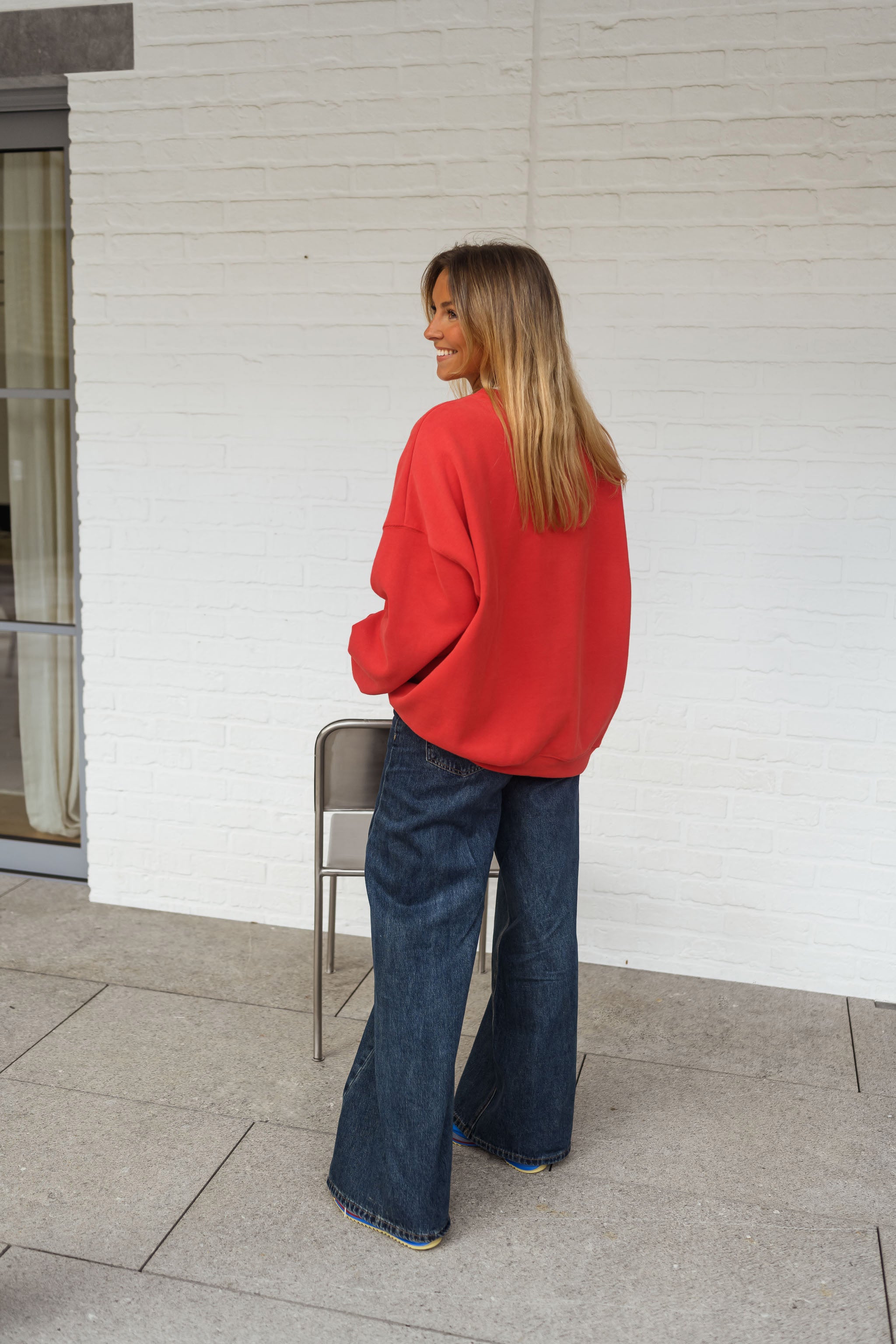 Red Marjo Sweatshirt