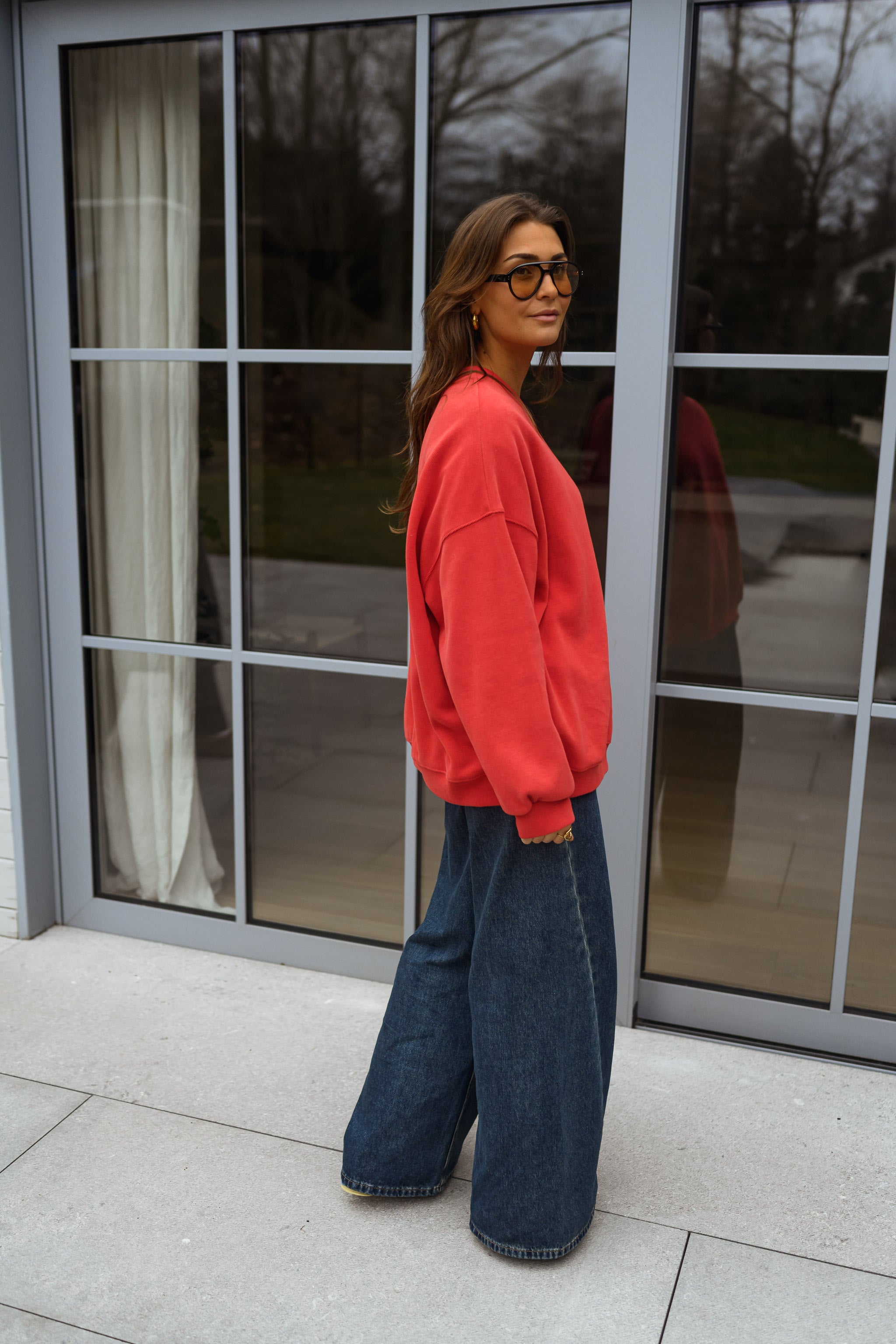 Red Marjo Sweatshirt