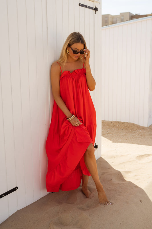 Red Zohali Dress