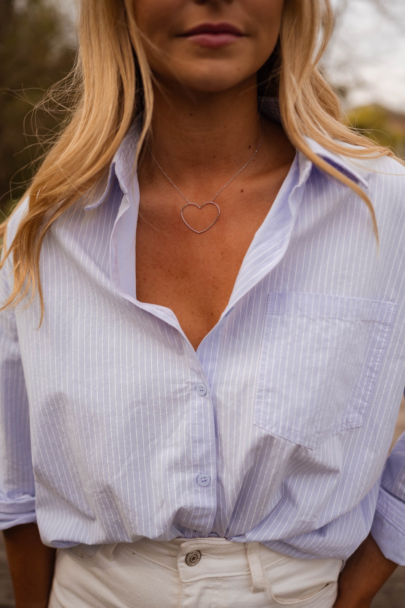 Silver Heart Necklace