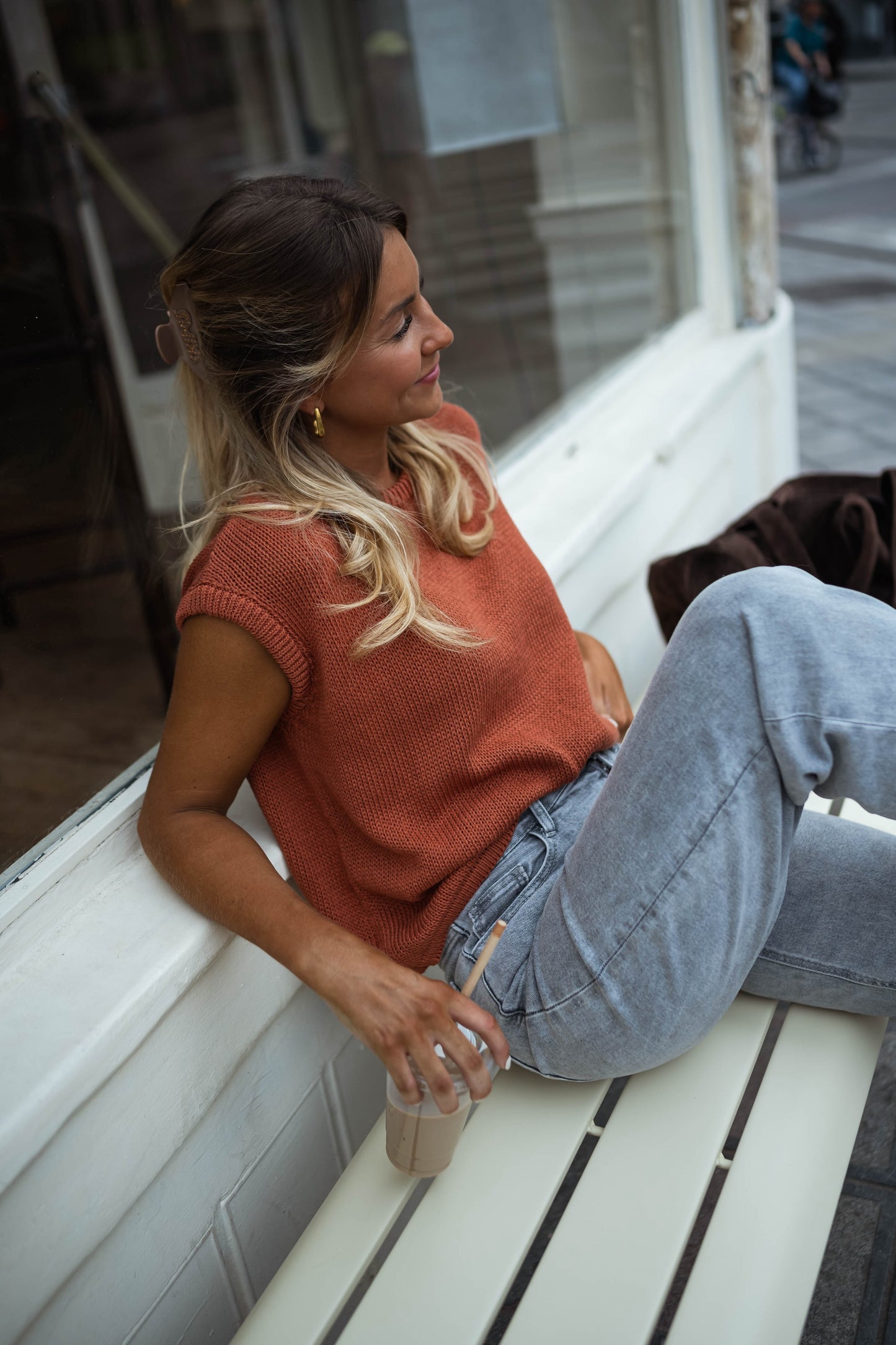 Terracotta Kathia Sweater