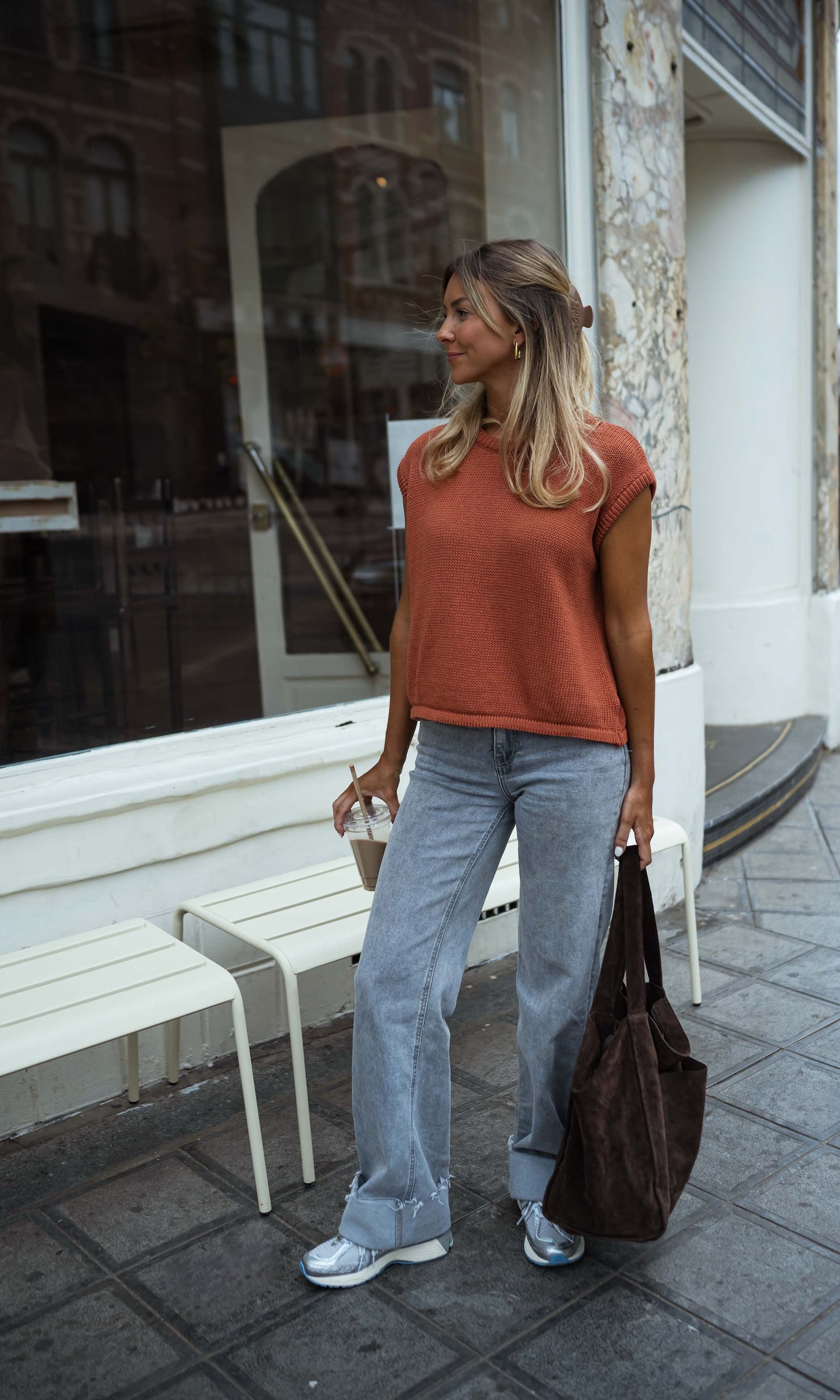 Terracotta Kathia Sweater