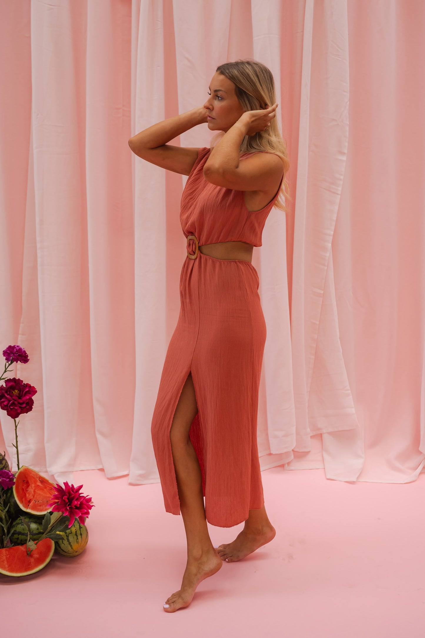 Terracotta Kristen Dress