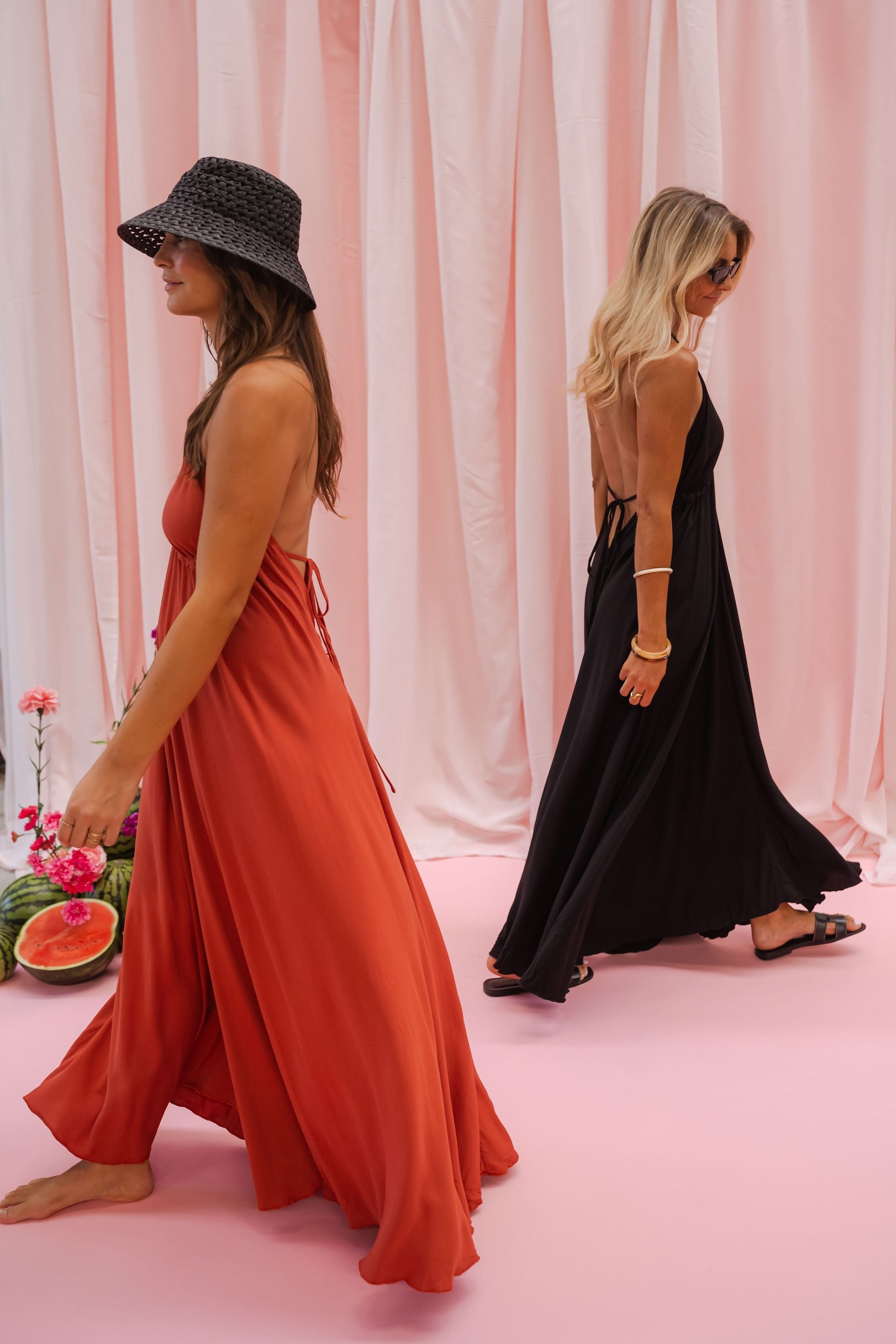 Terracotta Salia Dress