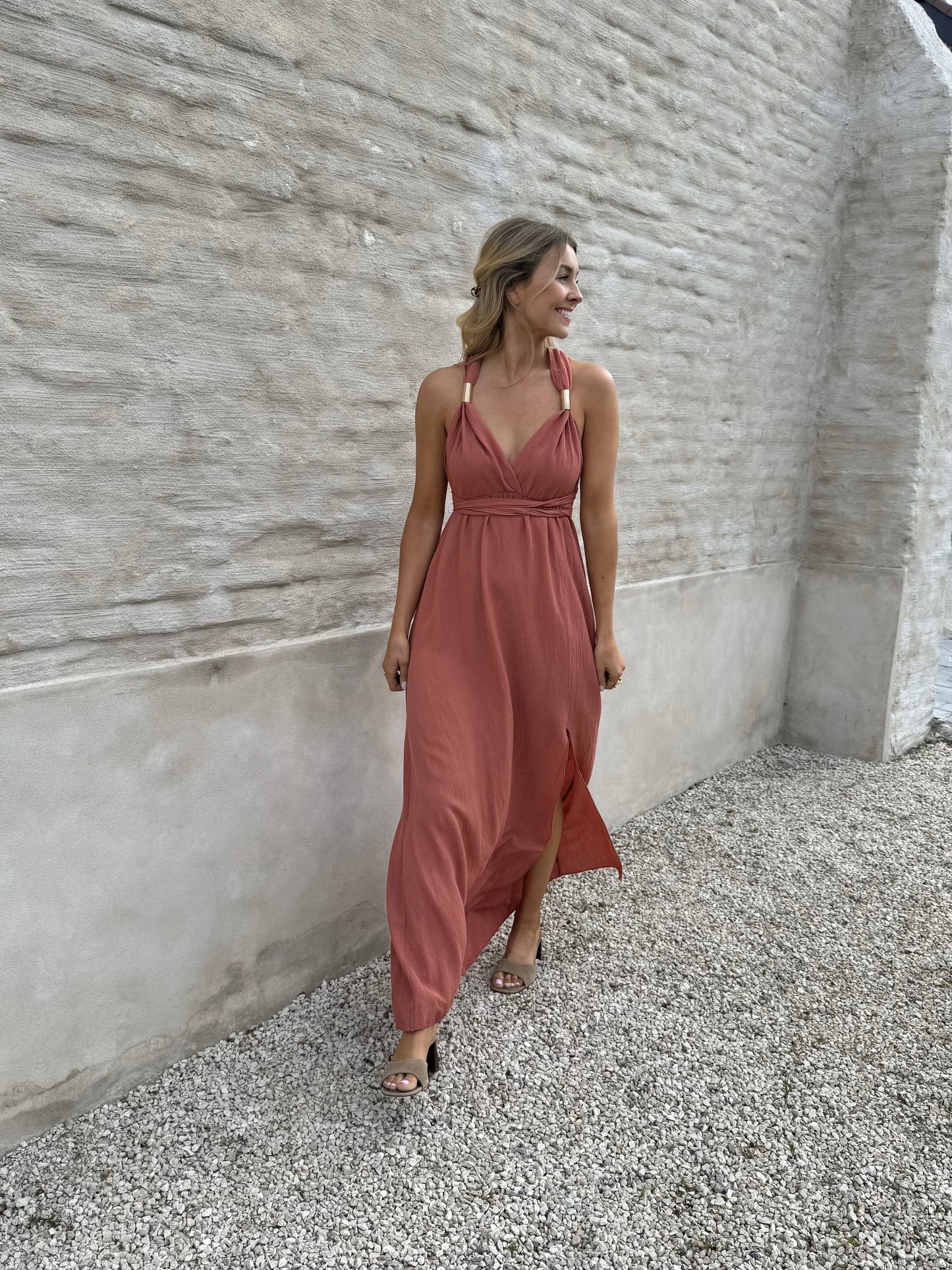 Terracotta Yse Dress