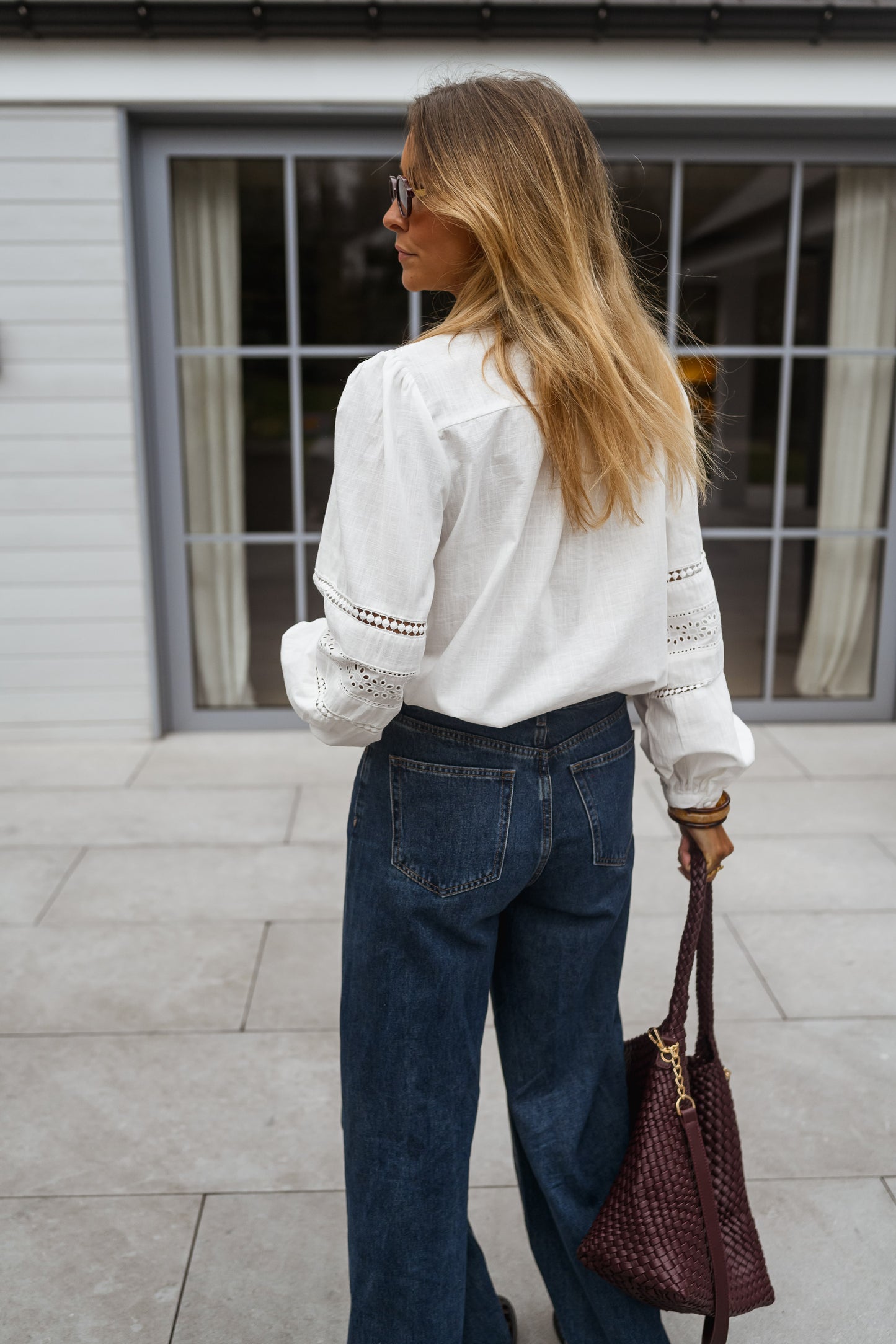 White Grain Blouse