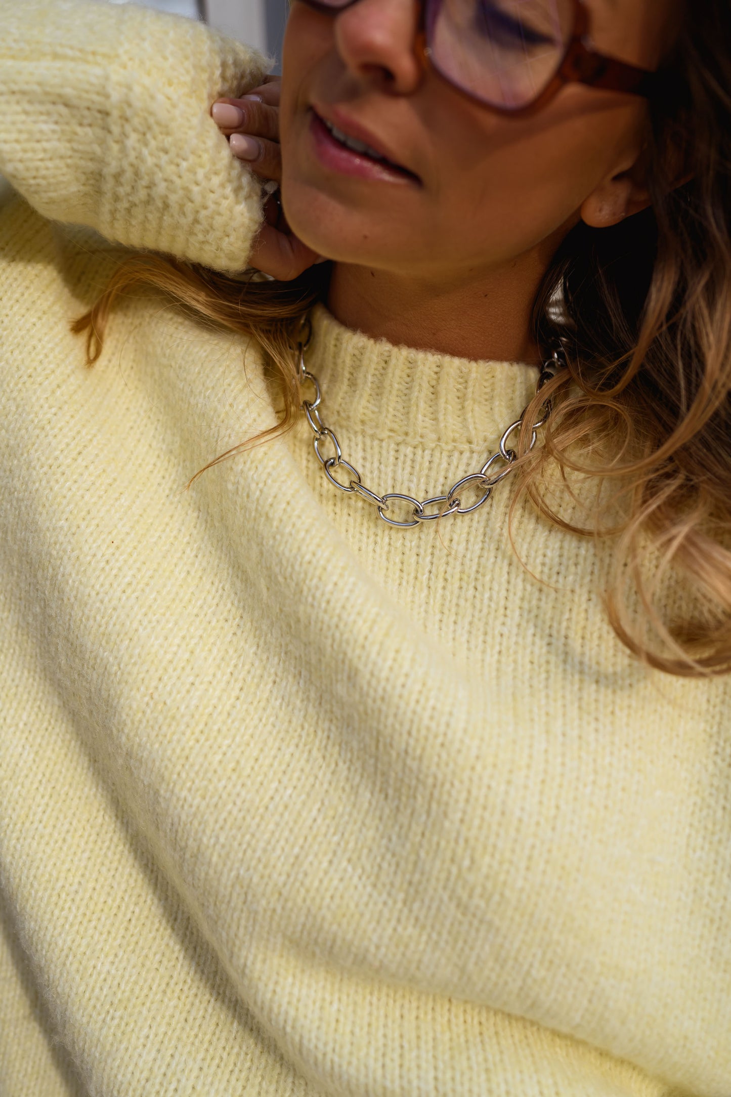 Yellow Elisa Sweater