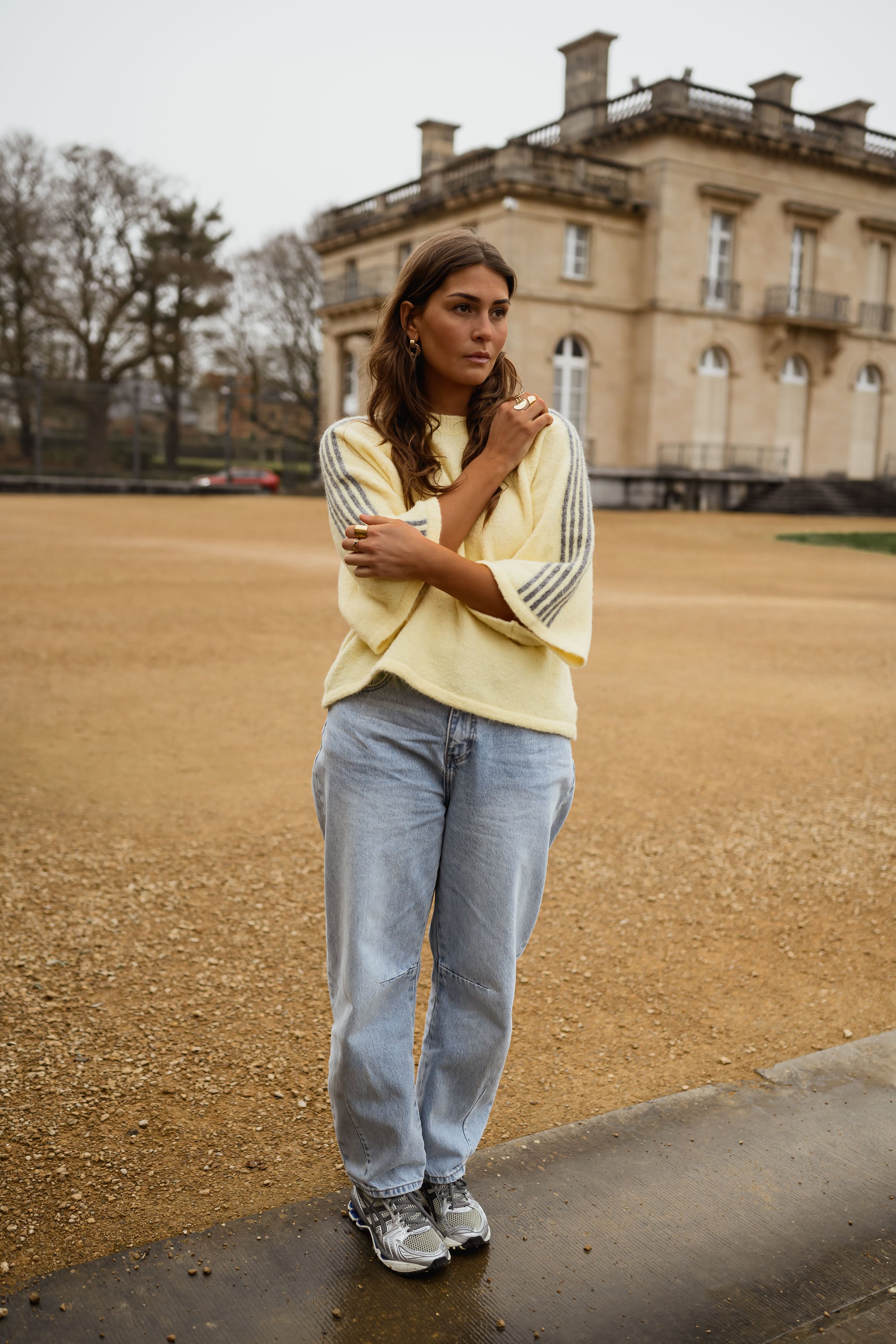 Yellow Larry Sweater