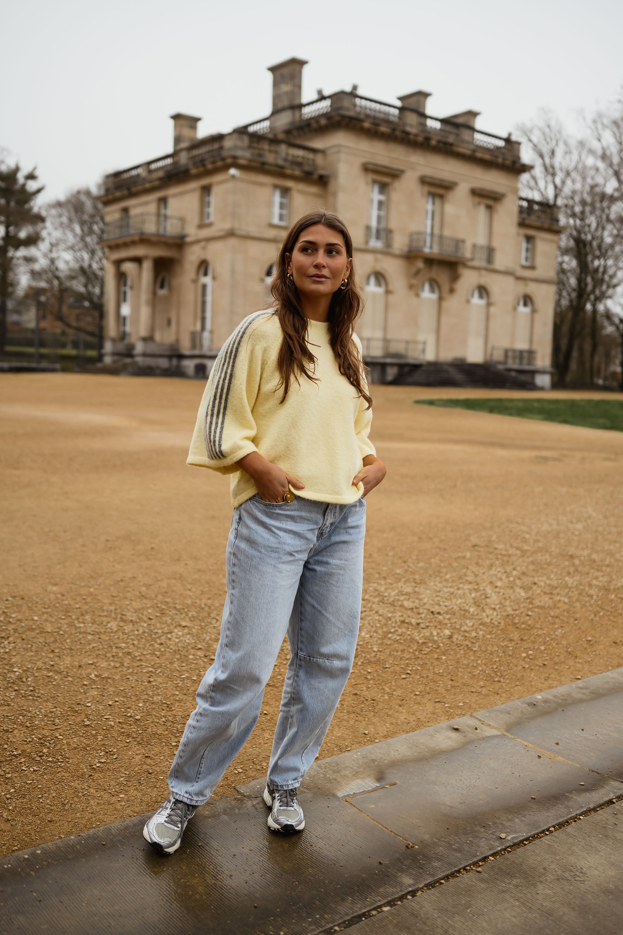 Yellow Larry Sweater