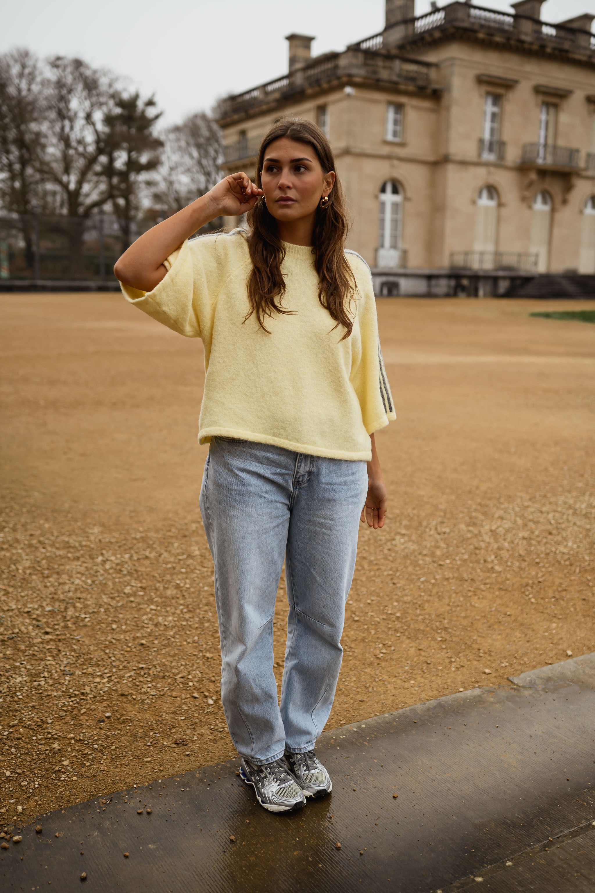 Yellow Larry Sweater