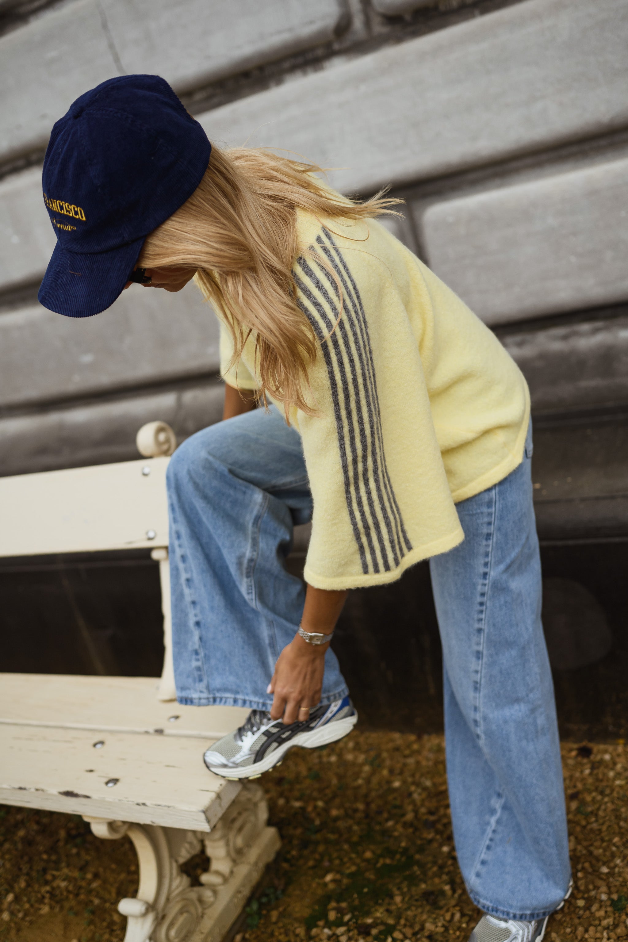 Yellow Larry Sweater