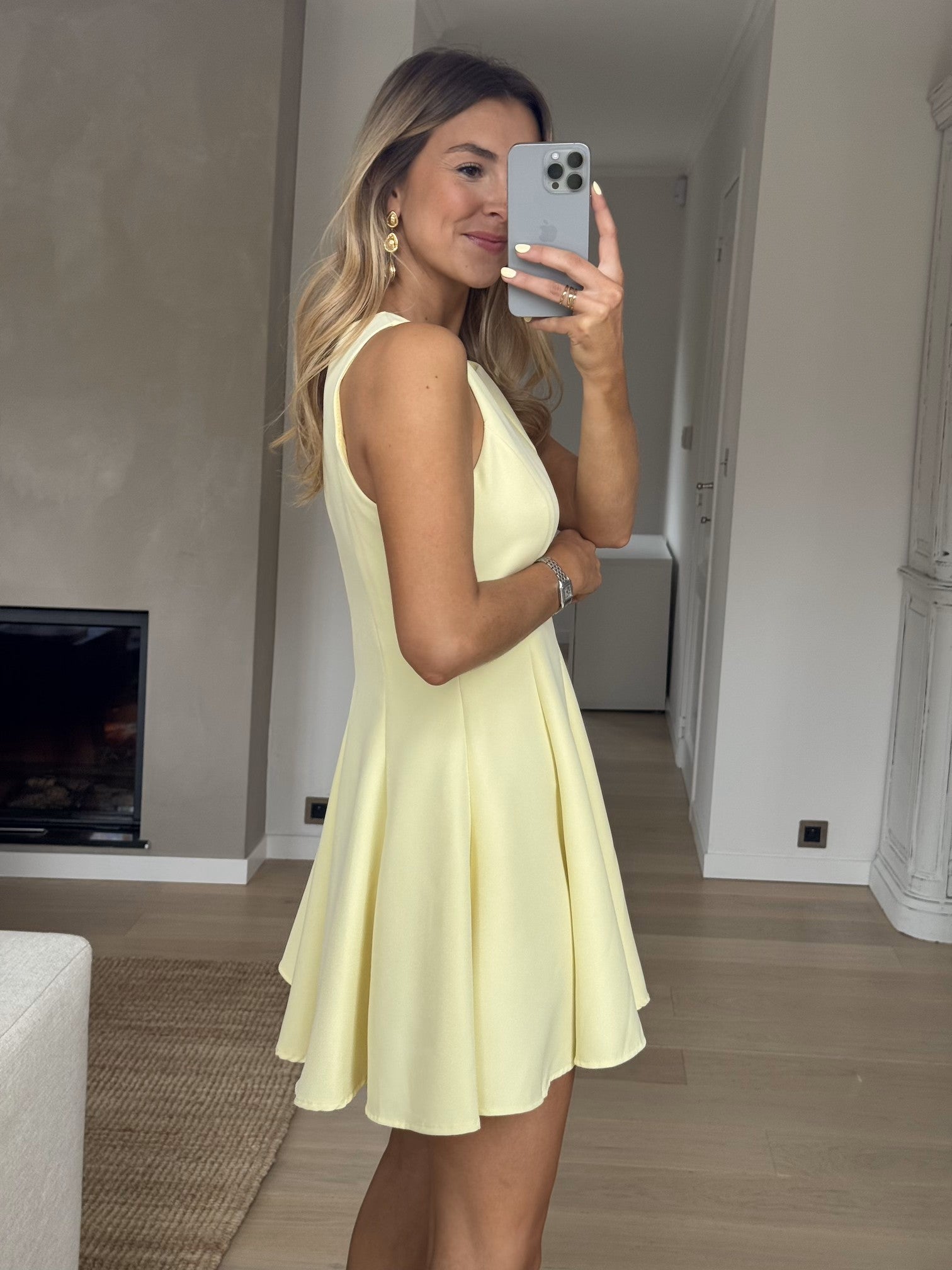 Yellow Melissa Dress