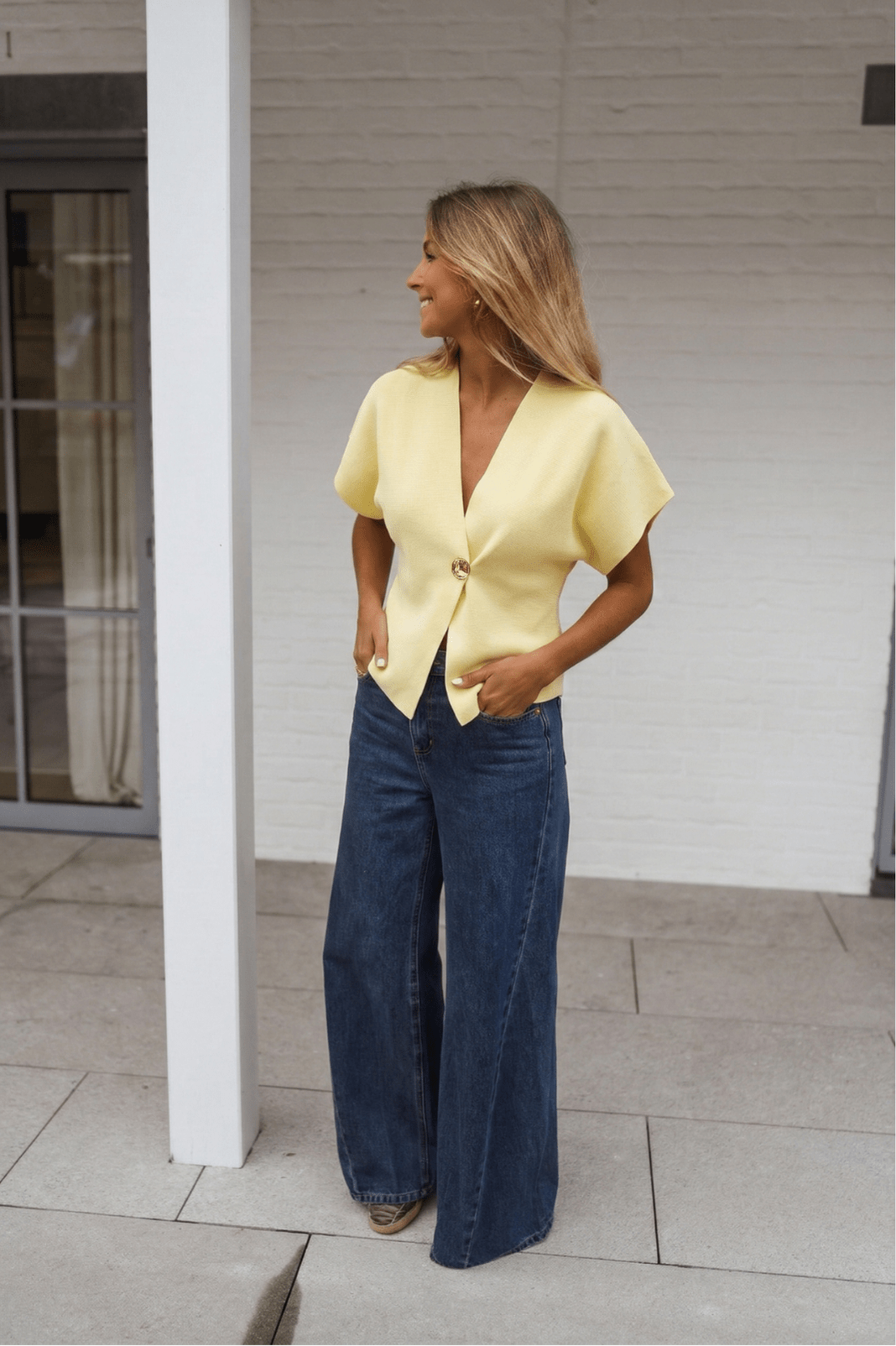 Yellow Laurine Blouse