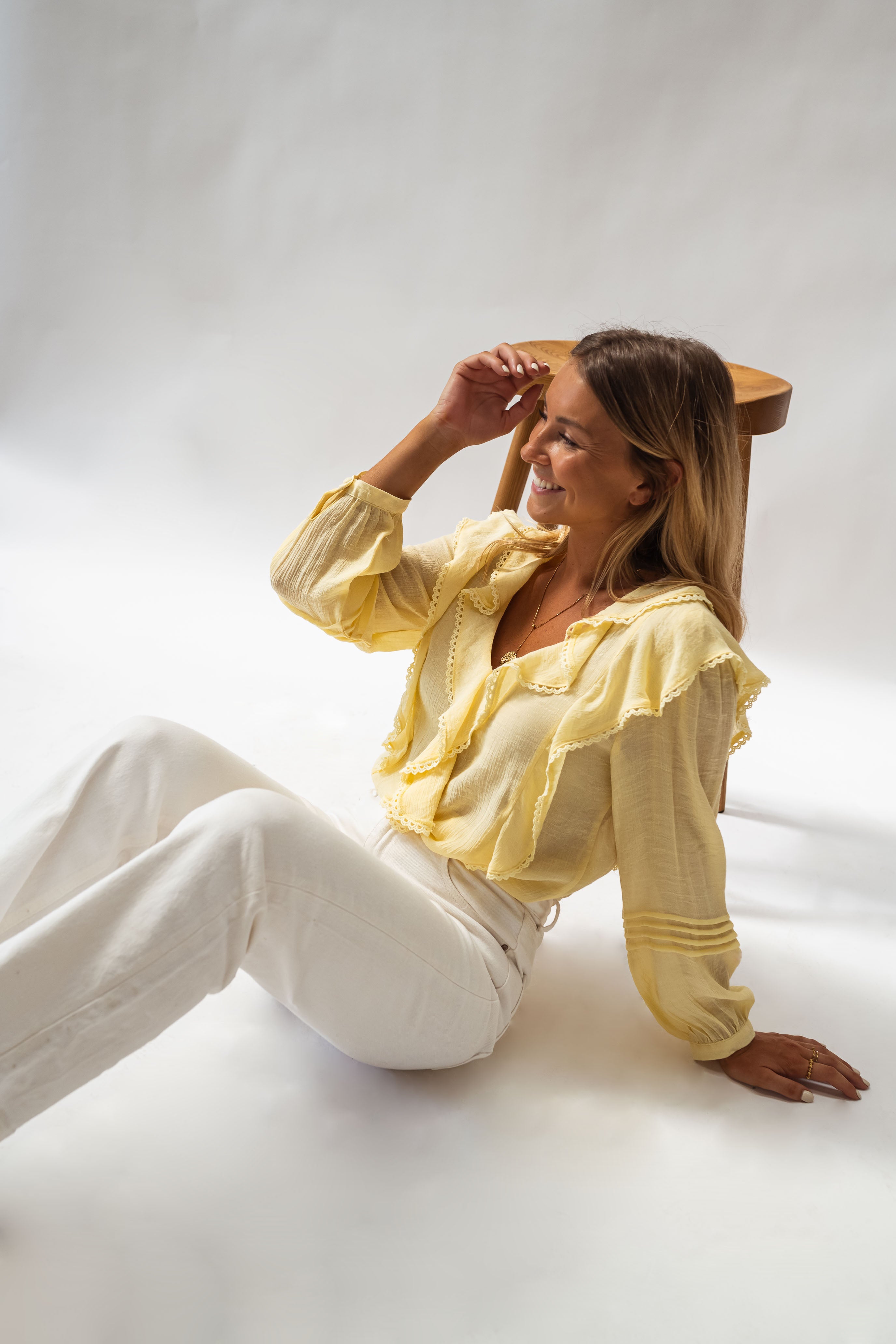Yellow Sophie Blouse