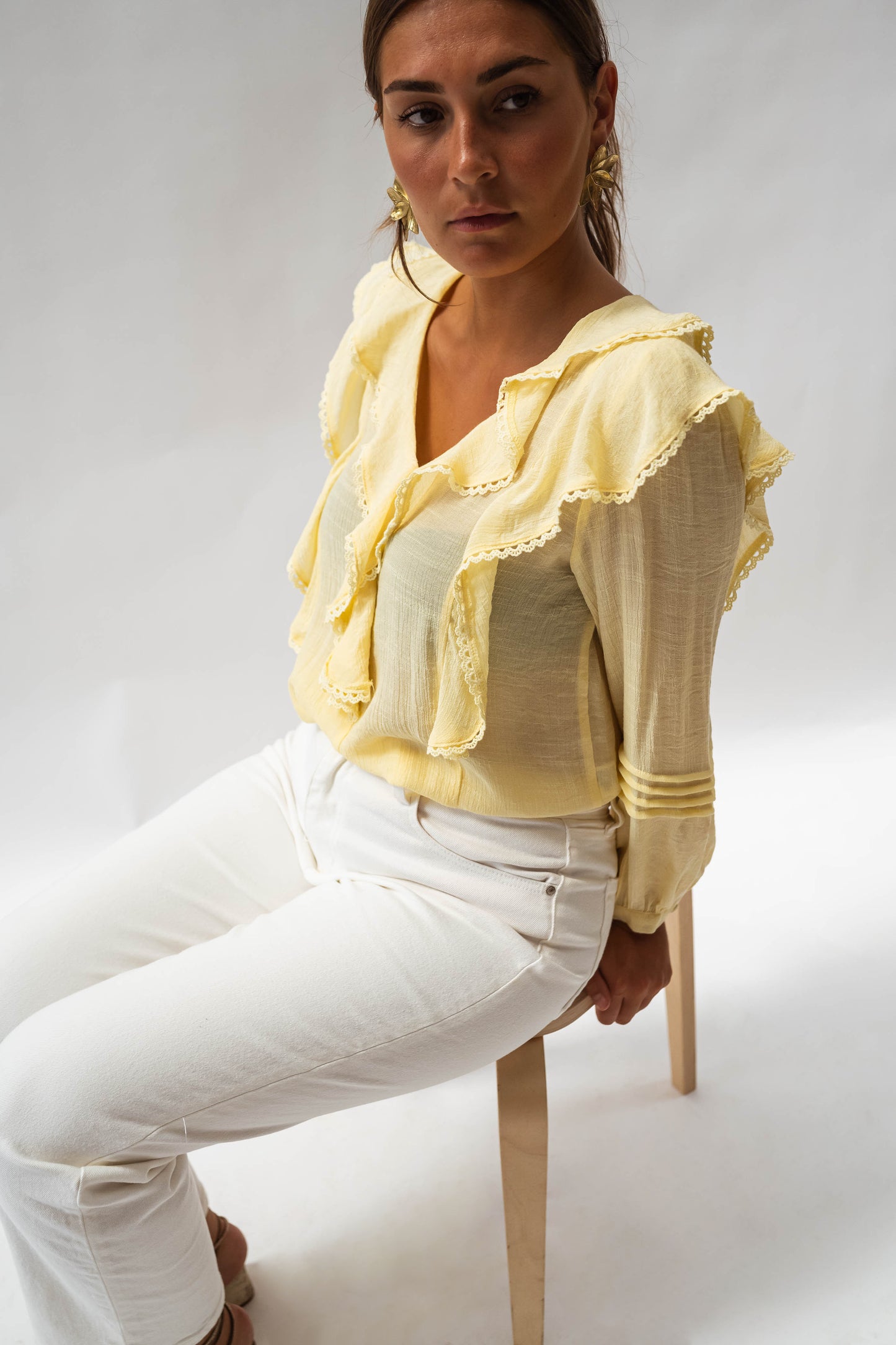 Yellow Sophie Blouse
