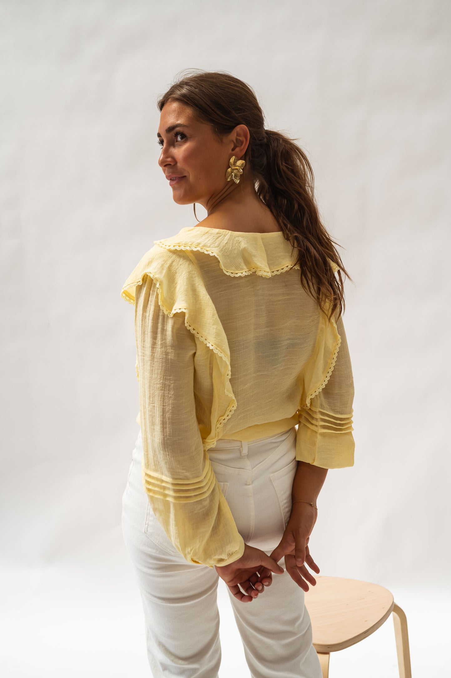 Yellow Sophie Blouse