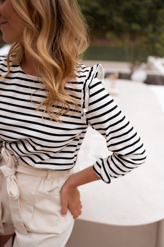 Alba Striped Sweater